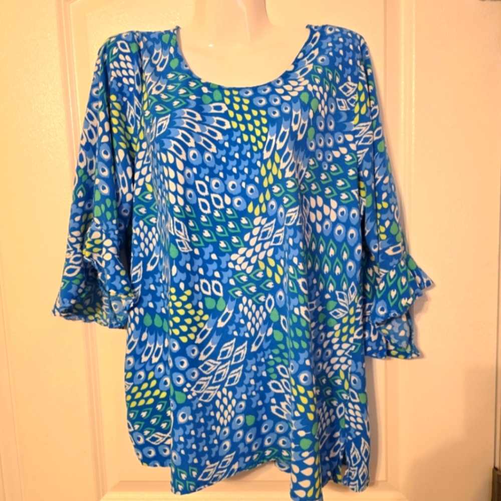 Escapada living Womens tunic top blouse Large